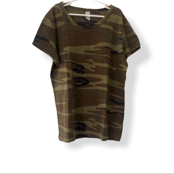 Ideal Printed Camouflage Eco-Jersey T-Shirt - Picture 3 of 5